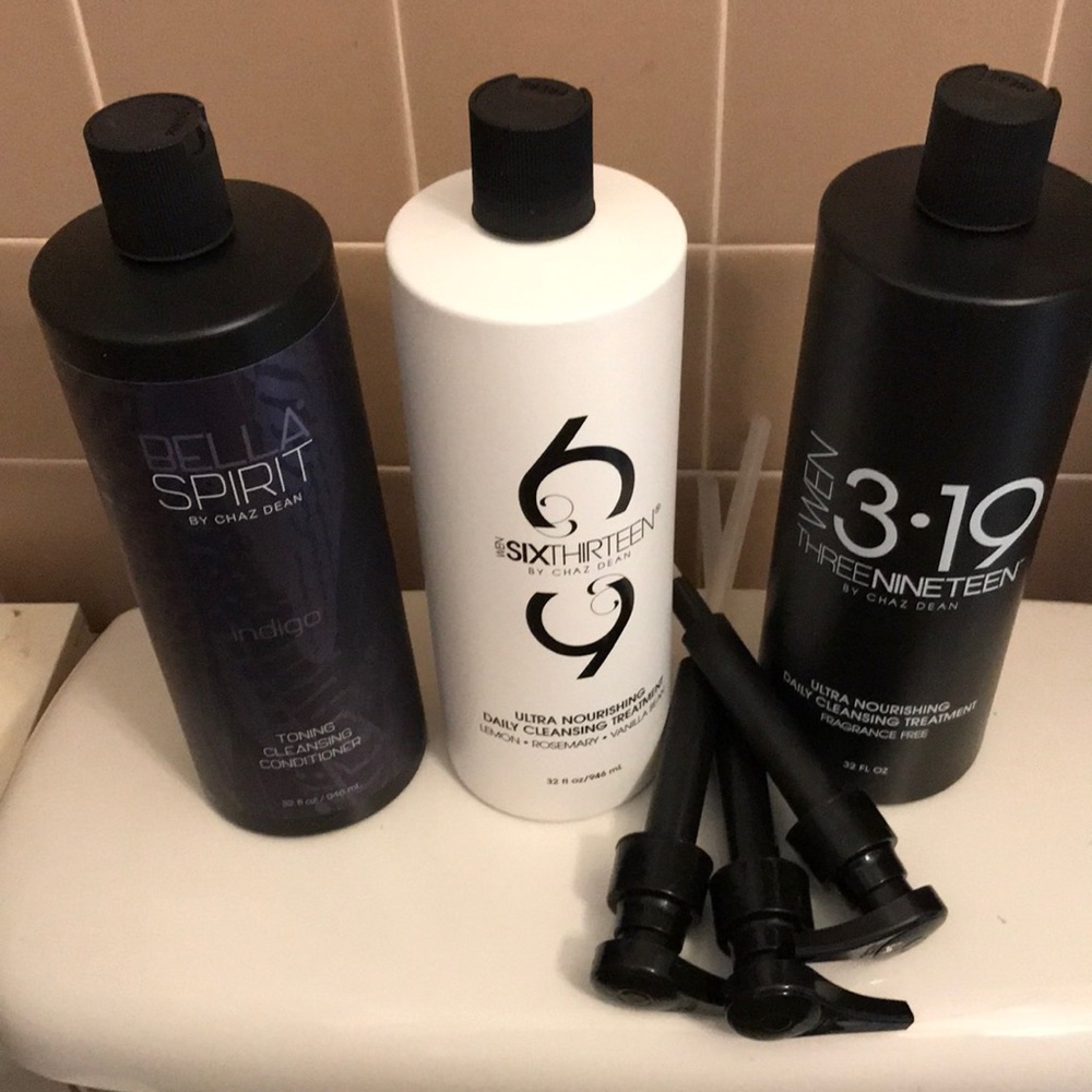 WEN three piece set of cleansing conditioners